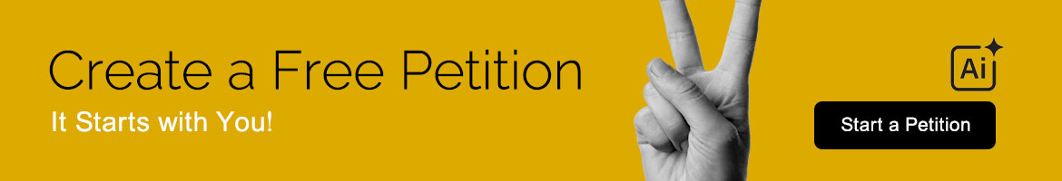 Create a free petition
